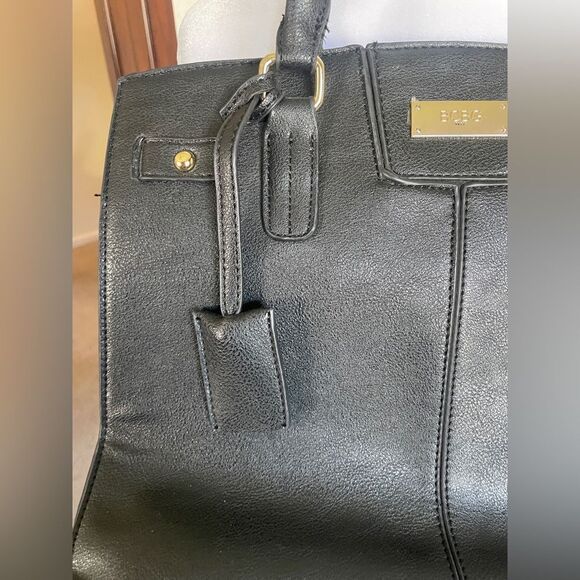 BCBG Paris Black Tote Handbag - Picture 4 of 5